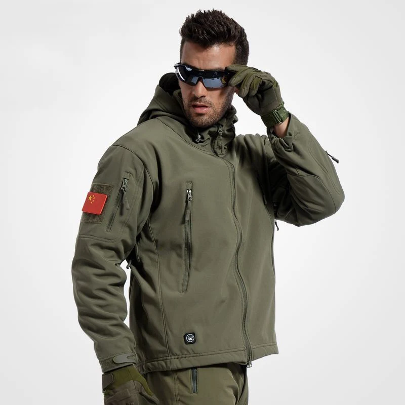 Army Camouflage Coat Military Jacket Man Waterproof Windbreaker ...