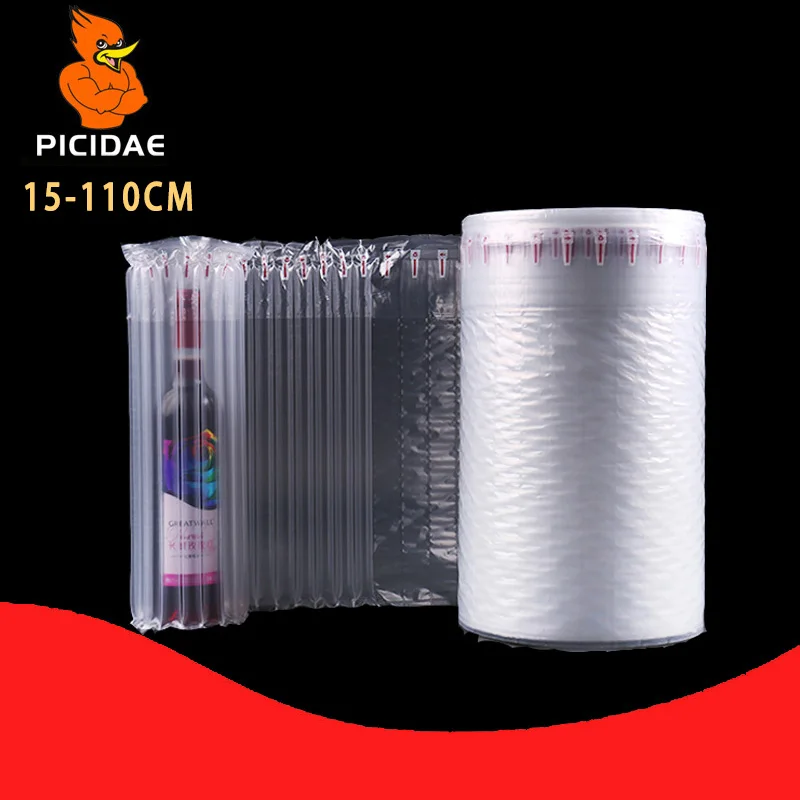 100 Wrap Bubble Inflatable Packaging Air Cushion Bag Baby Milk Powder Shipping Protective 10 Pillar With Pump