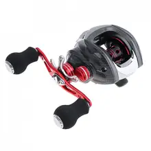 12+ 1BB высокая скорость 6,3: 1 Передаточное отношение рыболовная приманка Рыболовная катушка 8 кг/17,6 фунта с правой левой рукой опционально