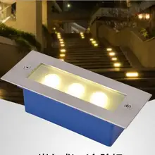 Светодиодный Угловой светильник для лестницы, 3 Вт, AC85-260V, 12 В, теплый белый, красный, зеленый, синий, ночной Светильник s