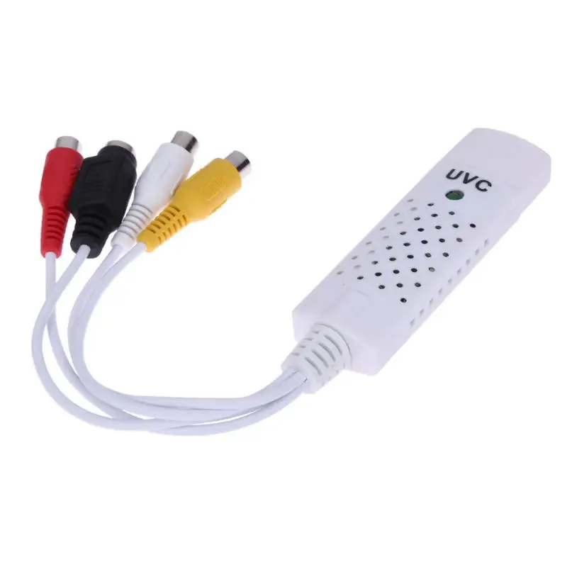 ALLOYSEED портативный USB 2 0 Easycap Аудио видео захвата карты адаптер VHS на DVD для Win7/8/XP/Vista