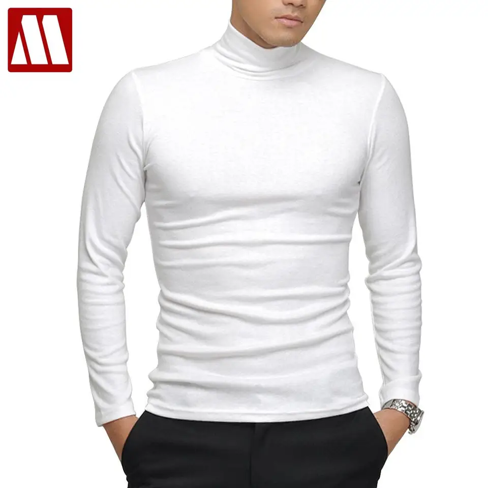 Pack 3 Camiseta Polar Cuello Alto Hombre | Cuotas Sin Interés