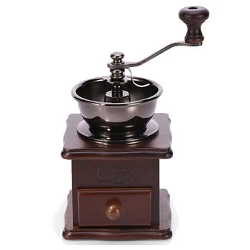 

Food Processor Coffee Bean Mills Manual COFFEE GRINDER Mill Aluminum Alloy Bowl Ceramic Grinder Core Kitchen Tools