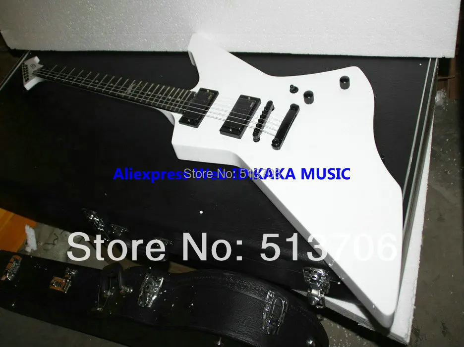 

custom shop in White Electric Guitar High Quality OEM From China Free Shipping