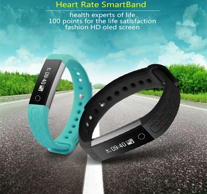 E EDC M1 Smart Wristband Smart Band Bracelet Health Fitness Tracker