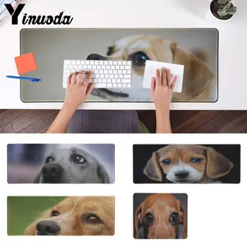 

Yinuoda Top Quality Dog Eyes Rubber Mouse Durable Desktop Mousepad anime Pattern Soft Accessories gaming mouse pad deak mat