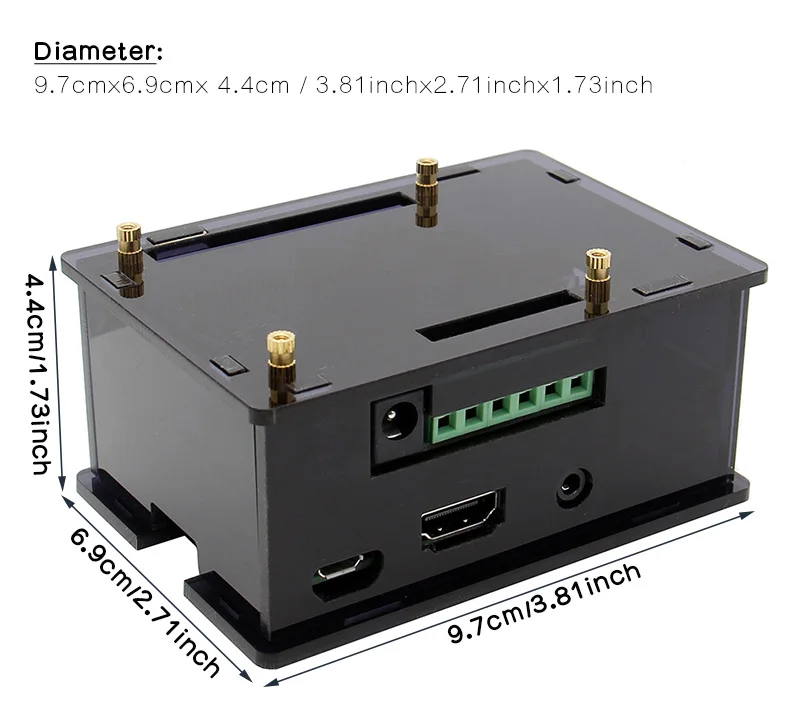 Raspberry Pi Усилитель HIFI усилитель плата расширения аудио модуль совместимый w/Raspberry Pi 4 Модель B/Pi 3 Модель B+/3B/2B/B