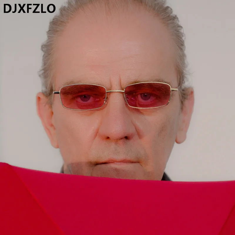 Солнцезащитные очки DJXFZLO унисекс небольшие прямоугольные солнечные аксессуары в
