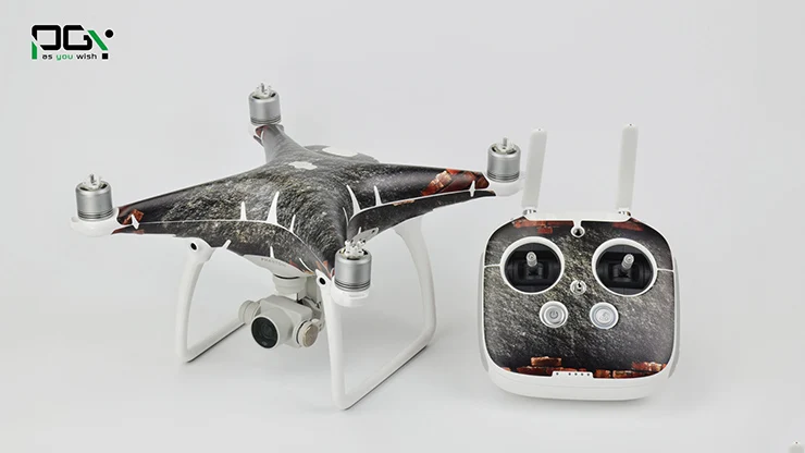 PGY DJI Phantom 4 Accessories Skin Stickers Decals 3M PVC Phantom 4 Waterproof Quadcopter Drone Parts Multiple Style