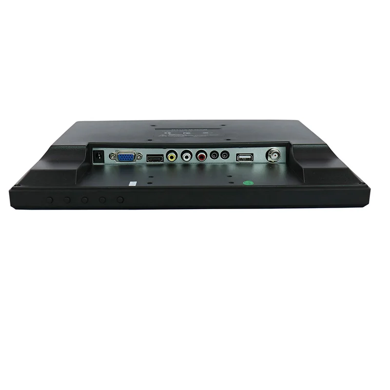 1" пластик 1024*768 Высокое разрешение pos ЖК-монитор с AV/BNC/VGA/HDMI/USB интерфейсом