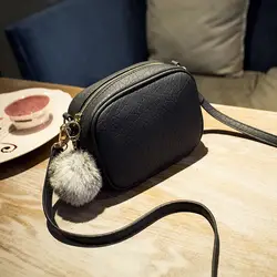 2019 Новая модная простая однотонная сумка-мессенджер Женская трендовая удобная маленькая квадратная сумка