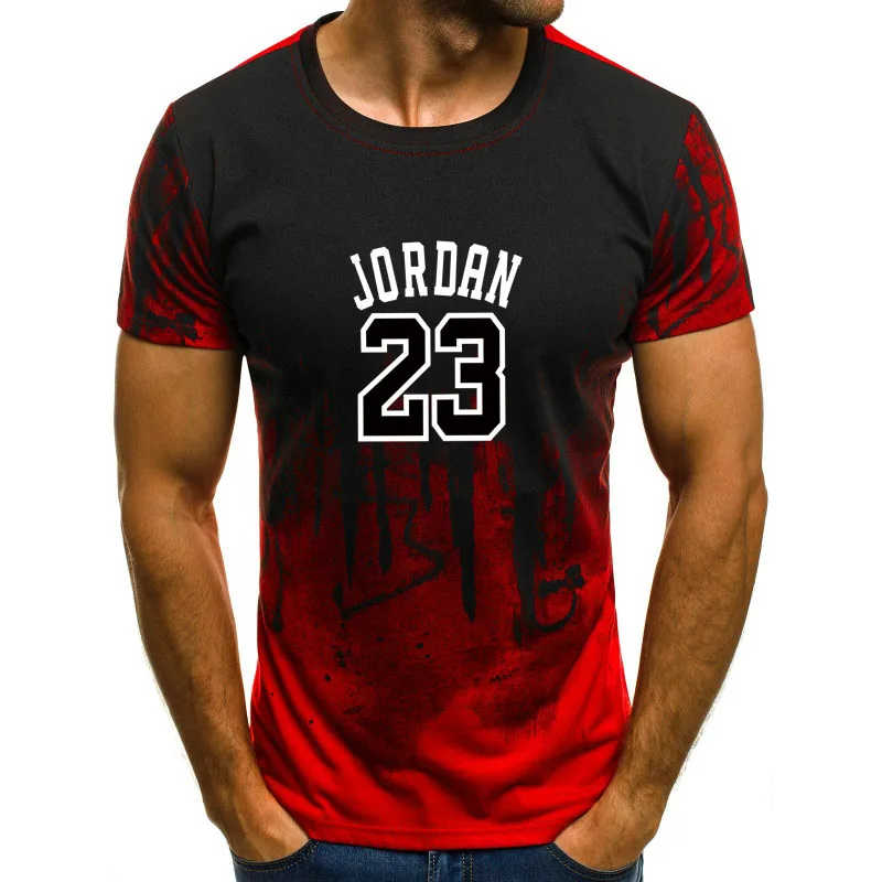 Новая брендовая одежда Jordan 23 Мужская футболка Swag Футболка с принтом Homme fitness Camisetas Hip футболка хип-хоп