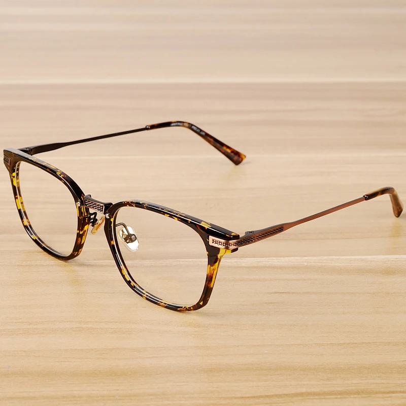 Alloy Glasses Frame Full rim Square Myopia Prescription Eyeglasses  Male Metal Full Optical Frame Eyewear glasses frame 87008