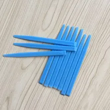 50 PCS/Pack Dental Lab Dental Blue Alginate Plastic Mixing Plaster Spatula for Impression Material Dental Tools Free Shipping