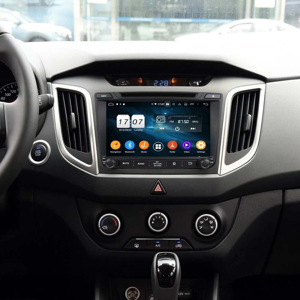 Cheap Owtosin Car Radio Video multimedia Player Navigation GPS Android 9.0 For Hyundai IX25 Creta 2014 2015 2016 2017 Car 4G RAM 1