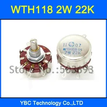 ; набор из 10 шт./лот WTH118 1A 2 W 22 K вращающийся конический потенциометр WTH118-1A