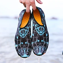 Классические слипоны, туфли-сабо для сада, женские быстросохнущие летние пляжные тапки, уличные сандалии, мужские пляжные туфли Aqua, большие размеры 46