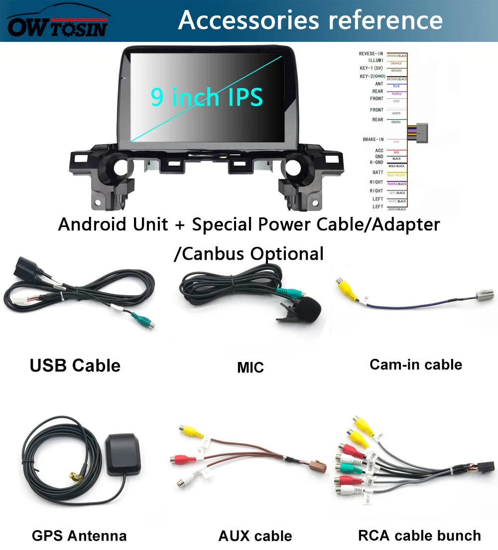 " ips Android 9,0 8 ядерный 4G+ 64G Автомобильный мультимедийный плеер для Mazda CX-5 CX5 CX 5 Parrot BT gps навигация радио