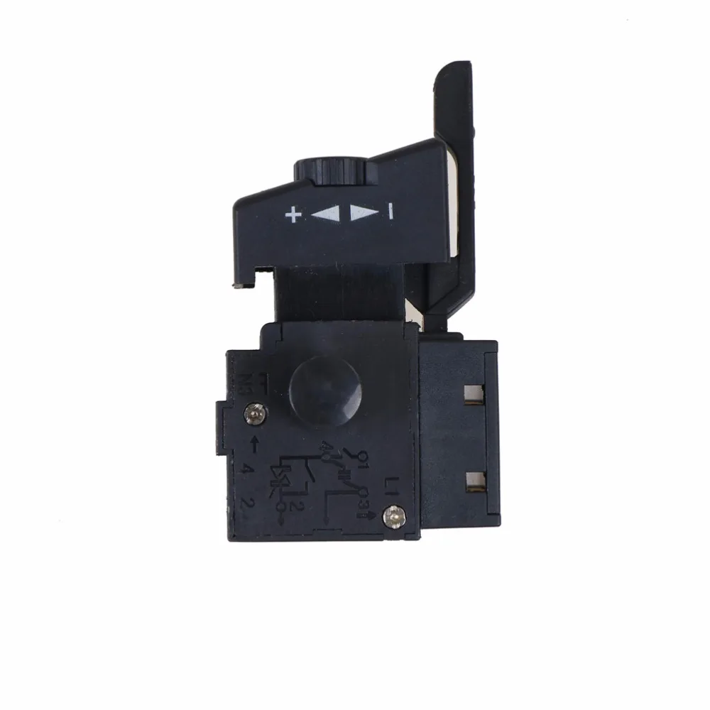 1-PCS-Trigger-Button-Switch-Black-Electric-Drill-Speed-Control-Trigger-Switch-AC250V-6A-Lock-on