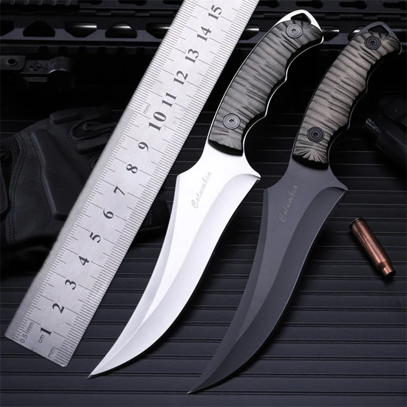 2018 New Free Shipping Outdoor Fixed Tactical Knife Wilderness Self