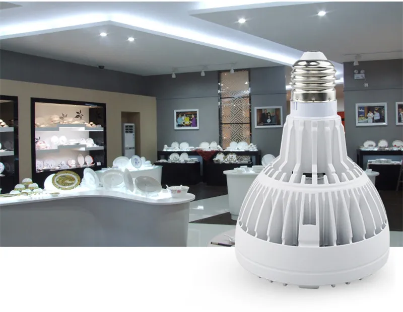 PAR30 LED  Bulb,30W Flood Light Bulb,75-100W Halogen Bulbs Equivalent,2400lm, 3000K6000k,25 Degree Beam Angle,E27 Base,Recessed Lights (6)