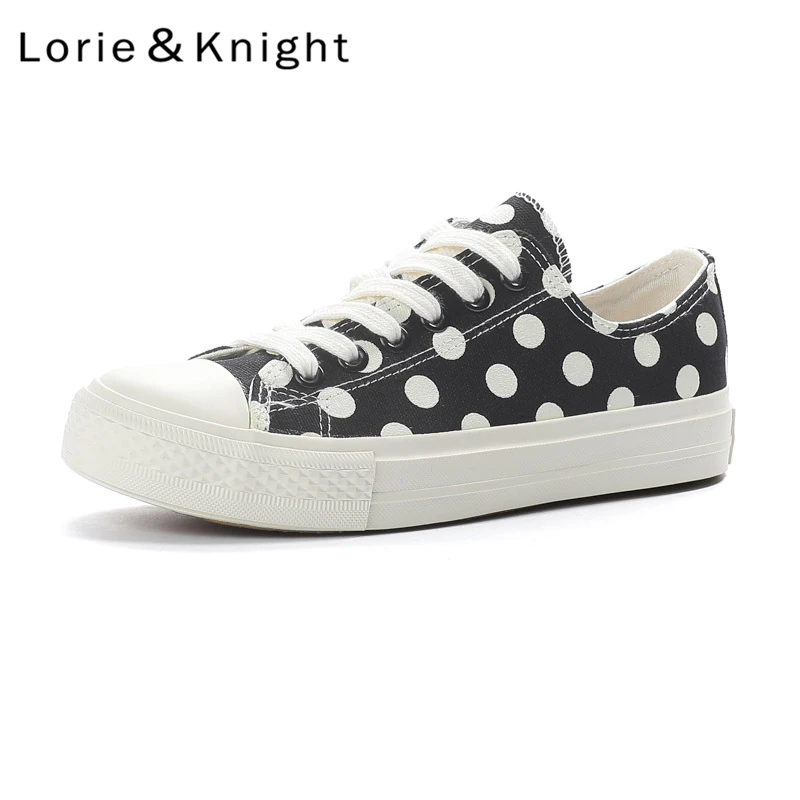 polka dot tennis shoes