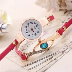 Модные женские ретро павлин браслет Сапфир моделирование кварцевые часы 2018 Для женщин часы Relogio Feminino часы дропшиппинг