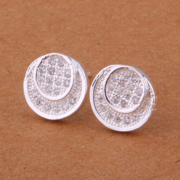 Wholesale 925 sterling silver earrings , 925 silver fashion jewelry