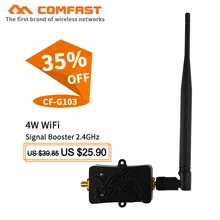 4 Вт 36dBm усилитель сигнала высокой мощности wifi беспроводной широкополосный усилитель ретранслятор для беспроводной AP wifi маршрутизатор сигнал более сильный