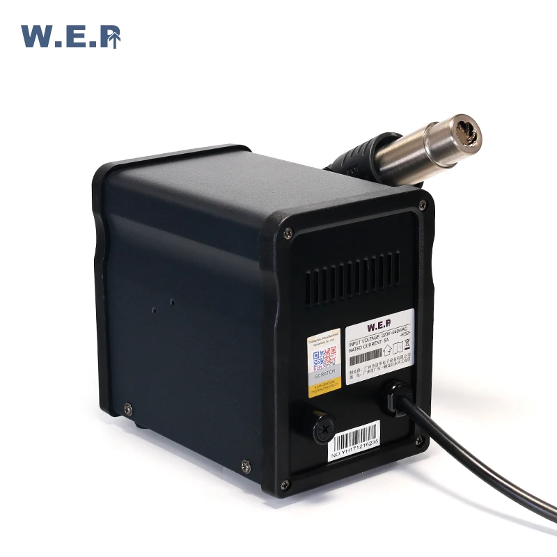 Паяльная станция WEP 858D аппарат для пайки горячим воздухом 959D SMT SMD наладочная