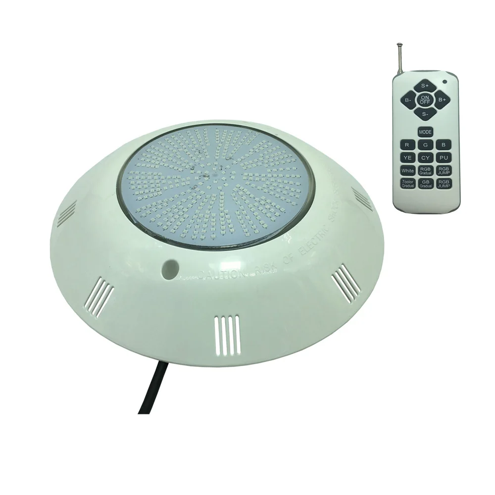 

IP68 LED Pool Light 18W 25W 36W Resin Filled Flat Underwater Pond Lighting RGB Synchronous with Remote Cool White