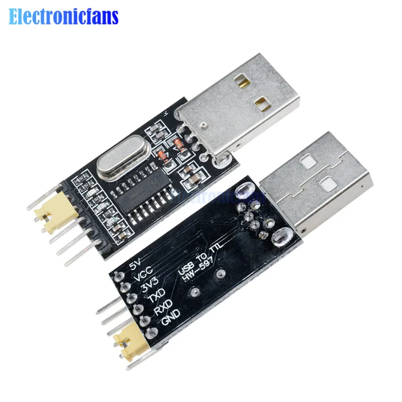 USB к ttl конвертер UART модуля CH340G CH340 преобразователя постоянного тока 3,3 V 5V переключатель Замените Pl2303 CP2102