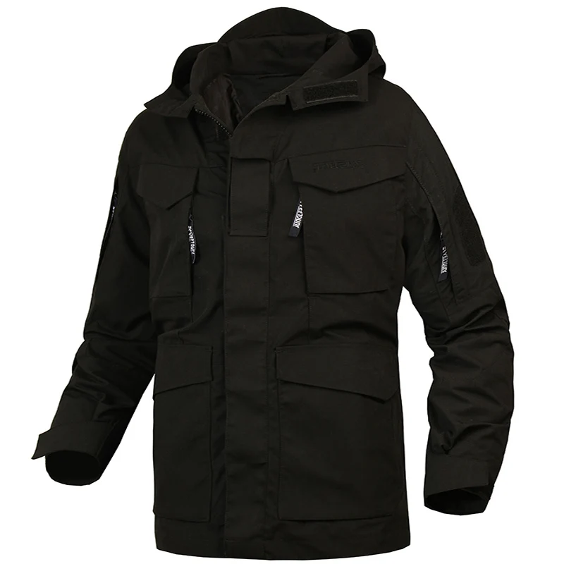  Men M65 Tactical Jacket Male Parka Winter Coat Waterproof Windbreaker Military Flight Pilot Coats A