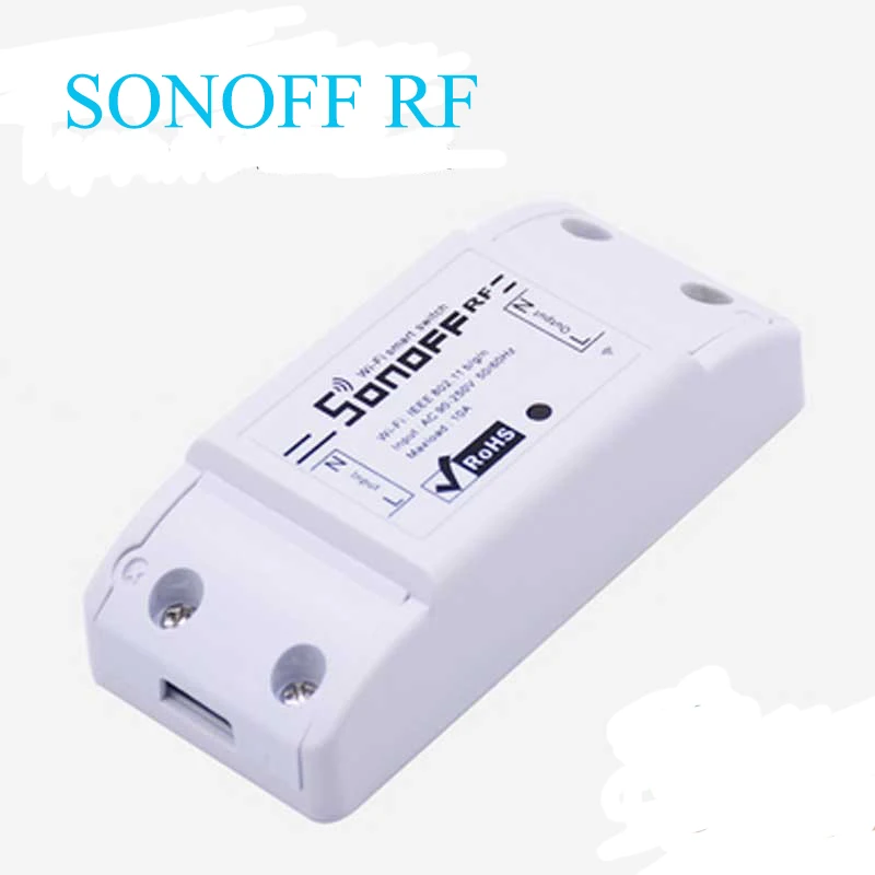 Sonoff RF-WiFi 433Mhz беспроводной дистанционный смарт-переключатель общие части модификации с 433Mhz RF приемник для ламп - Цвет: sonoff 433 switch