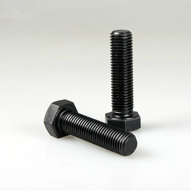 10 шт. 12 9 винтов шестигранные болты винты черные M5 * 10/12...45 DIN933|hex bolt|bolt hexagonhexagonal bolt |