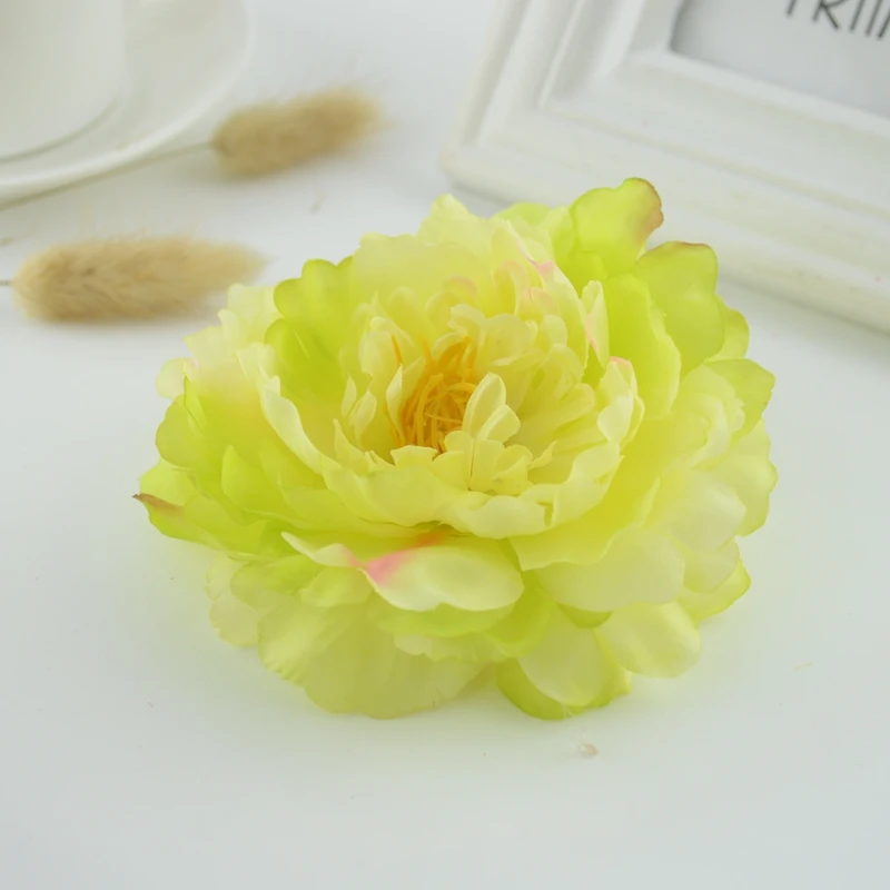 1pcs wedding arch boutonniere artificial flowers peony decorative crafts garland head wreaths fake flowers