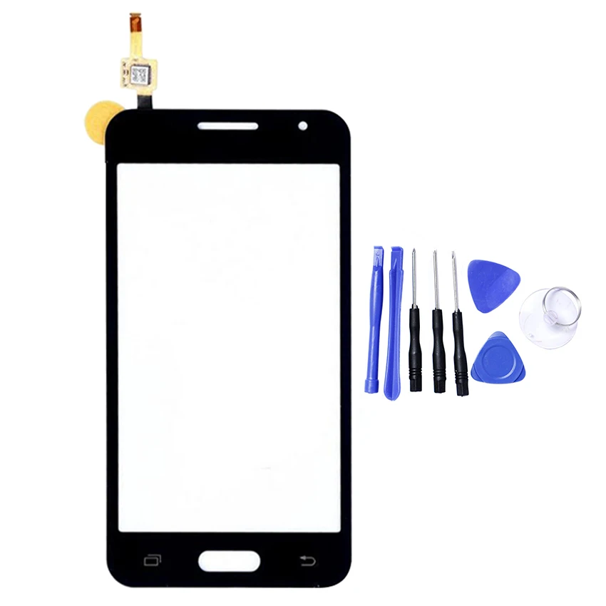 Для samsung Galaxy Core 2 II G355 G355H Core2 SM-G355H Передняя панель сенсорный экран сенсор ЖК дисплей дигитайзер Ремонт внешнего стекла
