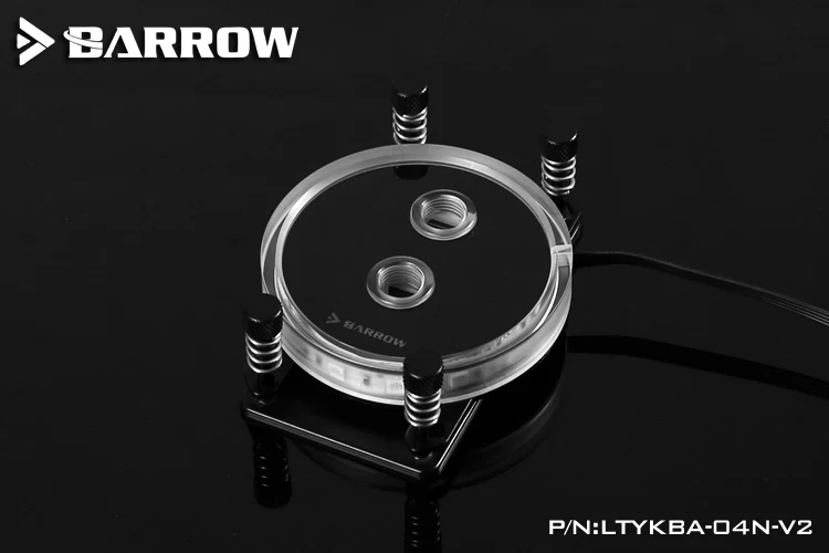  Barrow LTYKBA-04N-V2 Für AM4 CPU Wasser Blöcke LRC RGB v2 Acryl Micro schneiden Micro wasserstraße 
