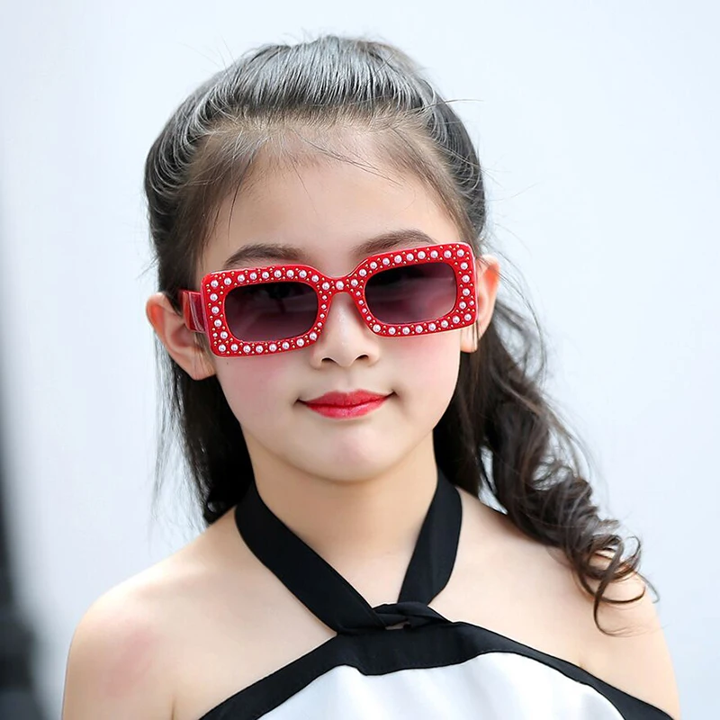 TrendyMate New Kids Polarized Goggles Baby Children Pearl Frame