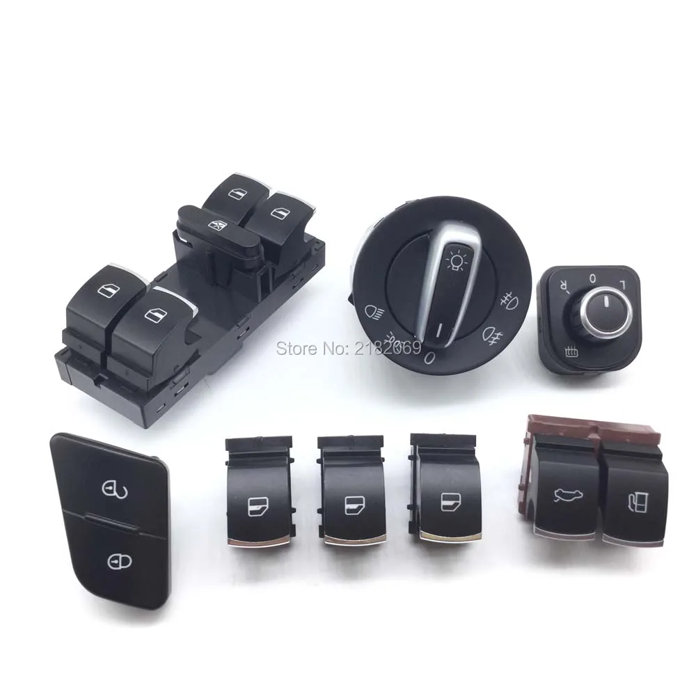 Переключатель зеркала фар для VW Passat 5ND 941 431A 3C0 962 125B 5K4 959 857 5K0 855 3C8941 431C 5ND959855 5ND959857 |
