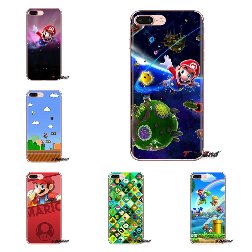 

For LG G3 G4 Mini G5 G6 G7 Q6 Q7 Q8 Q9 V10 V20 V30 X Power 2 3 K10 K4 K8 2017 super mario 3D WALL PAPER FOR PHONE Soft Skin Case