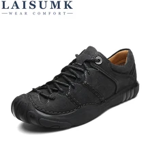 LAISUMK Brand Men's Loafers Moccasins Slip On Men Casual Shoe Genuine Leather Driving Flats Shoes Sneaker Oxford Men Big Size LAISUMK Brand Men's Loafers Moccasins Slip On Men Casual Shoe Genuine Leather Driving Flats Shoes Sneaker Oxford Men Big Size