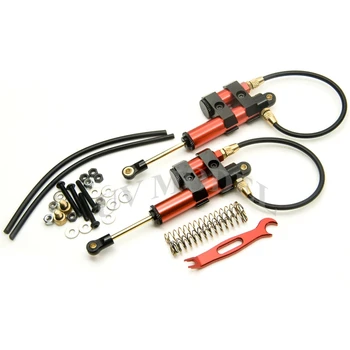 

Red 100mm Type G Piggyback Internal Spring Shocks for 1/10 Crawlers SCX10 CC01 F350 D90