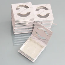 20 шт накладных ресниц упаковочная коробка ресниц коробки на заказ логотип поддельные 3d норка для ресниц удлинитель квадратный Магнитный Корпус пустой
