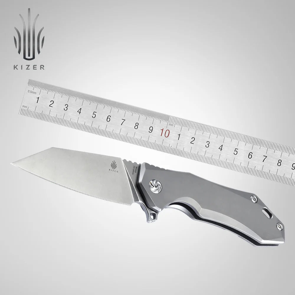 

Kizer knife hunting flipper knife best selling pocket knife high quality hand tool