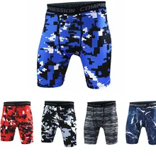 Компрессионные Для мужчин, одежда для занятий спортом, в тренажерном зале Под базовым слоем укороченные штаны, спортивные, для тренажерного зала леггинсы Для мужчин шорты Кроссфит футбольные штаны