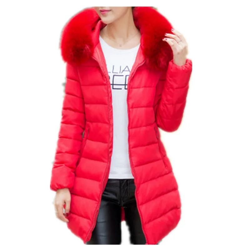 2017New Woman Winter font b Jacket b font Coat Fashion Cotton Padded font b Jacket b