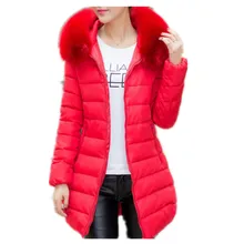 2017New Woman Winter font b Jacket b font Coat Fashion Cotton Padded font b Jacket b
