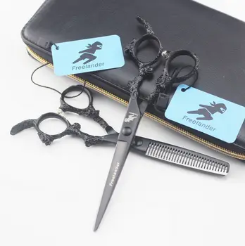 

Freelander 5.5 INCH 6 INCH Hair Cutting Scissors Hairdressing Professional Hair Scissors Thinning Shear Barber Scissors