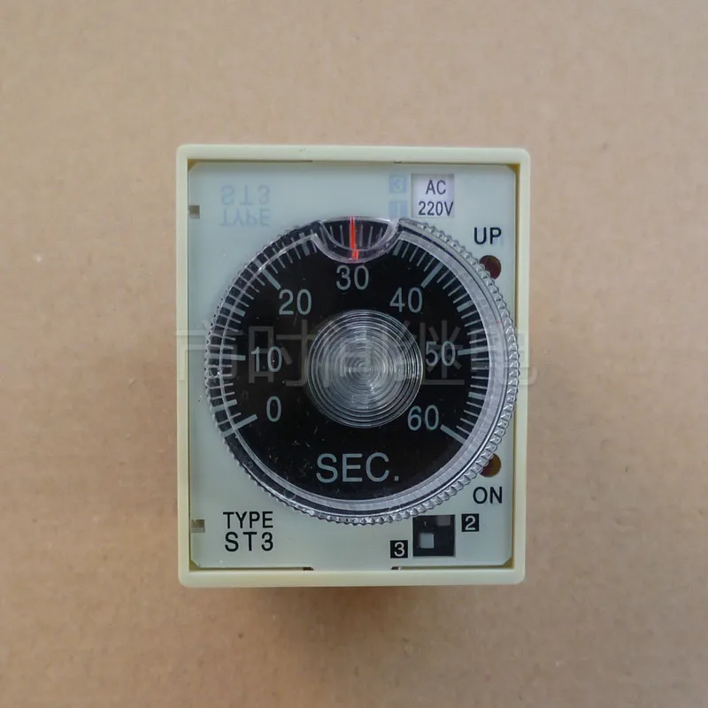 

220VAC Timer Time Relay ST3PA & Base